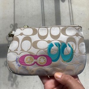 Coach wristlet